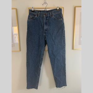 Levi’s high waisted vintage jeans